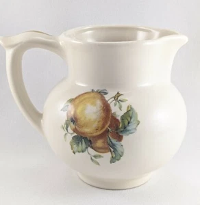 Vintage The Pantry Parade Yellow Apple Small Pitcher - Creamer With Gold Trim - Imagen 1 de 7