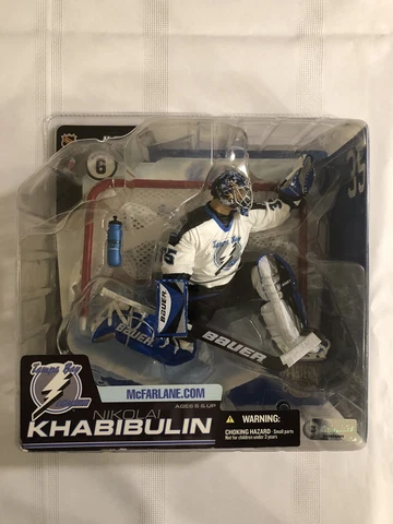 Nikolai Khabibulin Series 6 Variant Chase Home White NHL Tampa Bay McFarlane NIB Cover
