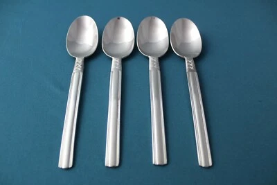 4 cucharaditas Pfaltzgraff CROSSROADS acero inoxidable brillante Corea 6 1/8" Foto 1 de 4