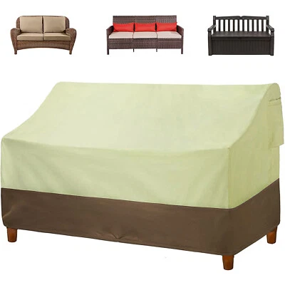 Heavy Duty Patio Bench Loveseat Cover Waterproof Outdoor Lawn Furniture Covers - Image 1 of 4