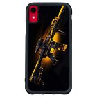 For iPhone X XS 11 12 13 14 15 Pro Max Case Rifle Skin