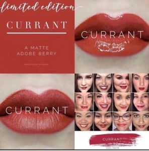 Lipsense Currant NEW Matte Red Brown Adobe Berry Liquid Lipstick Full size - Picture 1 of 4