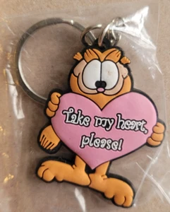 Adorable Garfield PVC Keychain (new) - Picture 1 of 1