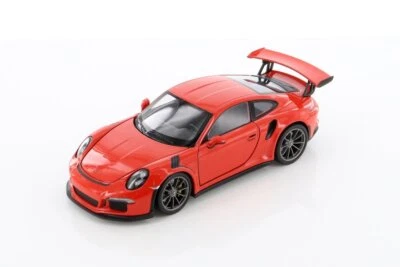 Porsche 911 GT3 RS, rojo - Welly 24080/4D - coche de juguete modelo diecast escala 1/24 Foto 1 de 4