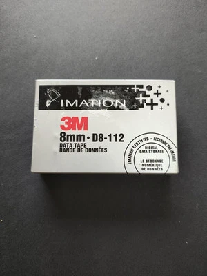 IMATION 3M DATA TAPE 8MM D8-112 NEW LEER DESCRIPCIÓN - Image 1 of 2