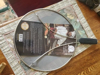 Splatter Screen for Frying Pan - 13 Inch Stainless Steel Grease Splatter Guar... - Image 1 of 2