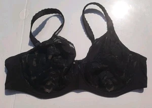 Sujetador Wacoal 855223 Top Tier cobertura completa sin forro encaje con aros para mujer 40D negro - Imagen 1 de 3
