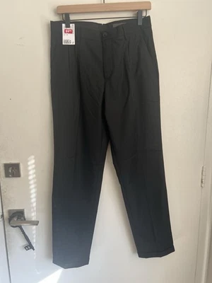 H And M Regular Fit Coupe Standard Pants Black  Size 30 New - Image 1 of 4