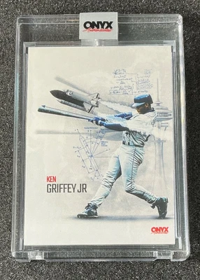 Onyx Authenticated Blast Off 2022 promoción Ken Griffey Jr/75 Foto 1 de 2