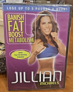 Jillian Michaels: Banish Fat Boost Metabolism DVD 2008 NEW Sealed Workout Lose ! - Imagen 1 de 11