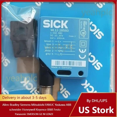 1PC SICK WL12-2B560 photoelectric sensor WL122B560 Brand new Free shipping - Image 1 of 3