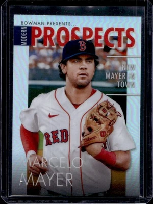 2023 Bowman Marcelo Mayer Modern Prospects #MP-19 Red Sox - Image 1 of 2