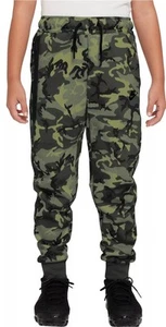 Nike Boy's Sportswear Tech Fleece 'Camo' FN9120-010 Camo Sweatpants Size XS - Picture 1 of 4