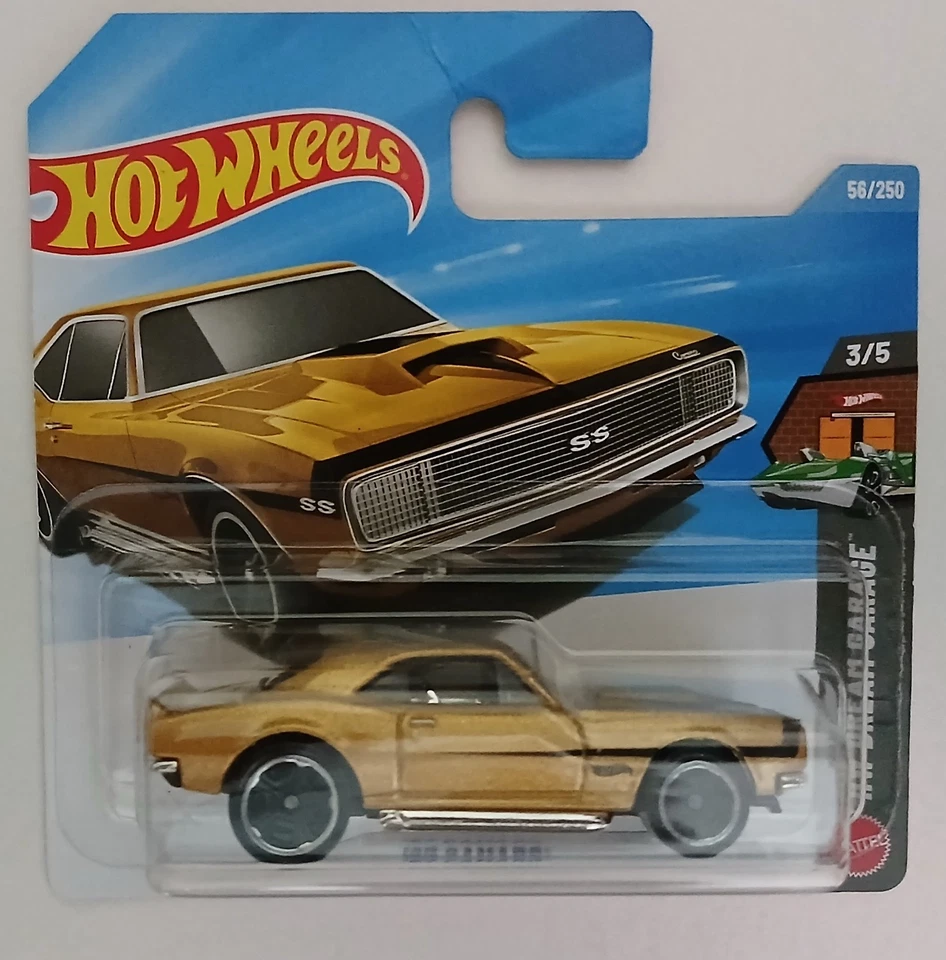 CARTÃO CURTO HOT WHEELS 2026 '67 CAMARO, DOURADO. - Imagem 1 de 1