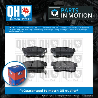 Juego de pastillas de freno para DAIHATSU SIRION M301 1.3 delanteras 2005 en K3-VE QH 04465B1020 - Imagen 1 de 4