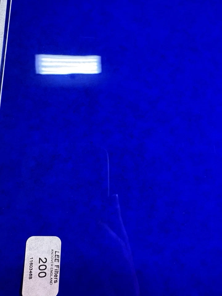 Lee Filters 200 Double C.T. Blue Gel Sheet - Image 1 of 1