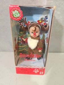 2001 Kelly Club Rentier Chelsie Puppe Ornament 50374 4" groß Mattel Vintage neu - Bild 1 von 6