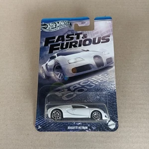 Hot Wheels Bugatti Veyron White Fast & Furious Racing Course #5 2025  - Picture 1 of 2