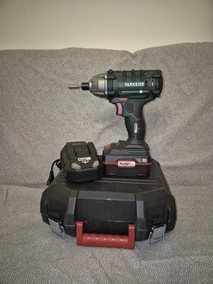 Avvitatore a percussione Impulsi  PARKSIDE 20V Con Batteria 4 AH - Immagine 1 di 4