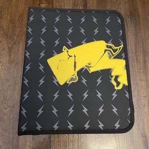Pokemom 3 Ring Binder Pikachu Tail - Binder Only Full Size - Picture 1 of 6