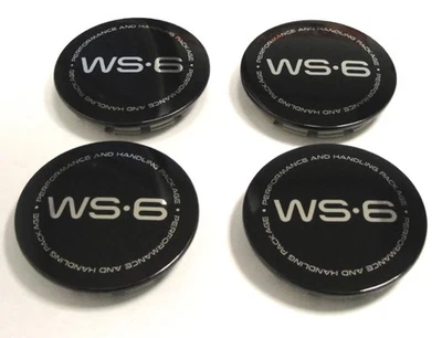 Juego de tapas centrales de rueda emblema Pontiac Firebird 1996-2002 transmisión automática WS6 17" Foto 1 de 2