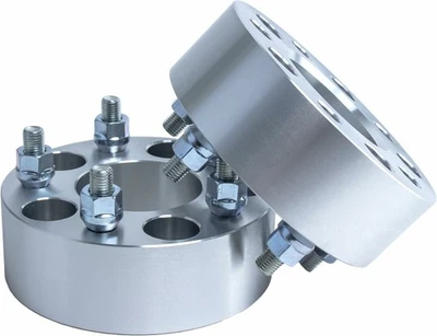 High Lifter Polaris UTV Wheel Spacers | One Pair | 2 Inch Wide | 5x114 | M12x1.5 - Image 1 of 4