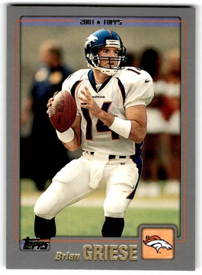 2001 Topps Brian Griese Denver Broncos #246 - Image 1 of 2