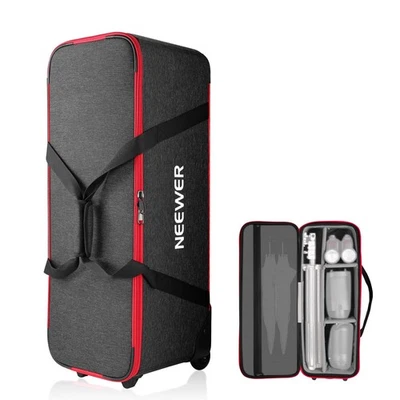 NEEWER 37.8''x15.3''x12.2'Tripod Rolling Bag for Photo Studio Equipment - Image 1 of 4