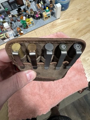 Colección de bolígrafos Big Idea Design con estuche de lona lanzamiento limitado verde Cerakote Foto 1 de 4