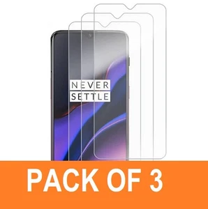 For OnePlus 6T Tempered Glass Screen Protector - CRYSTAL CLEAR - Picture 1 of 4