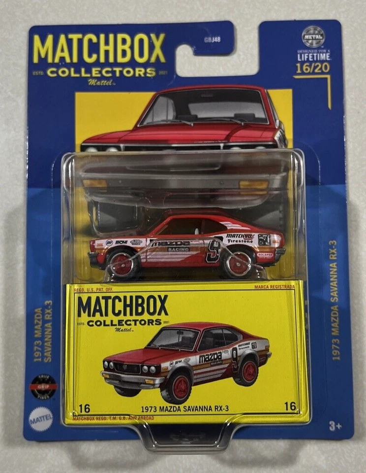 NEW 2024 MATCHBOX COLLECTORS 2024  1973 MAZDA SAVANNA RX-3  16/20 - Image 1 of 2