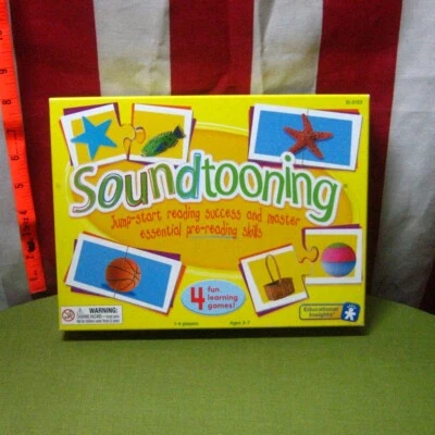 SOUNDTOONING educational game Pre-Reading Success 2007 set of four 4 activities - Image 1 of 3