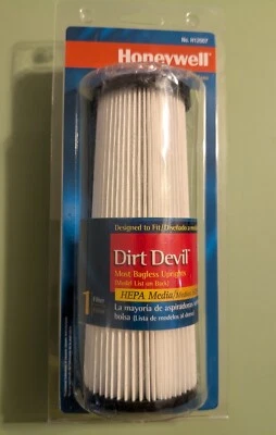 Filtro de repuesto Honeywell H12007 para Dirt Devil F1 y la mayoría de los montantes sin bolsa Foto 1 de 4