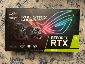 ASUS ROG STRIX Gaming NVIDIA GeForce RTX 2060 6GB Graphics Card GPU *SEALED*