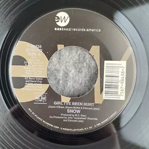SNOW Informer / Girl I've Been Hurt 45 EastWest 7-98438 NEW UNPLAYED RAGGA - Foto 1 di 4