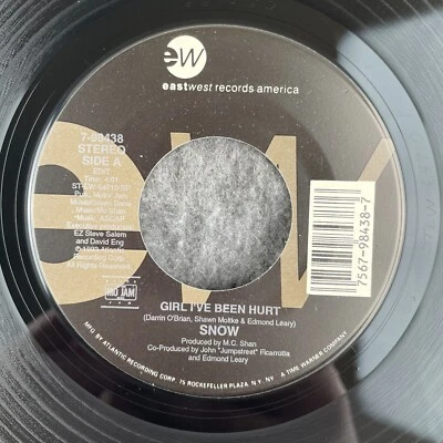 SNOW Informer / Girl I've Been Hurt 45 EastWest 7-98438 NEW UNPLAYED RAGGA - Image 1 of 4