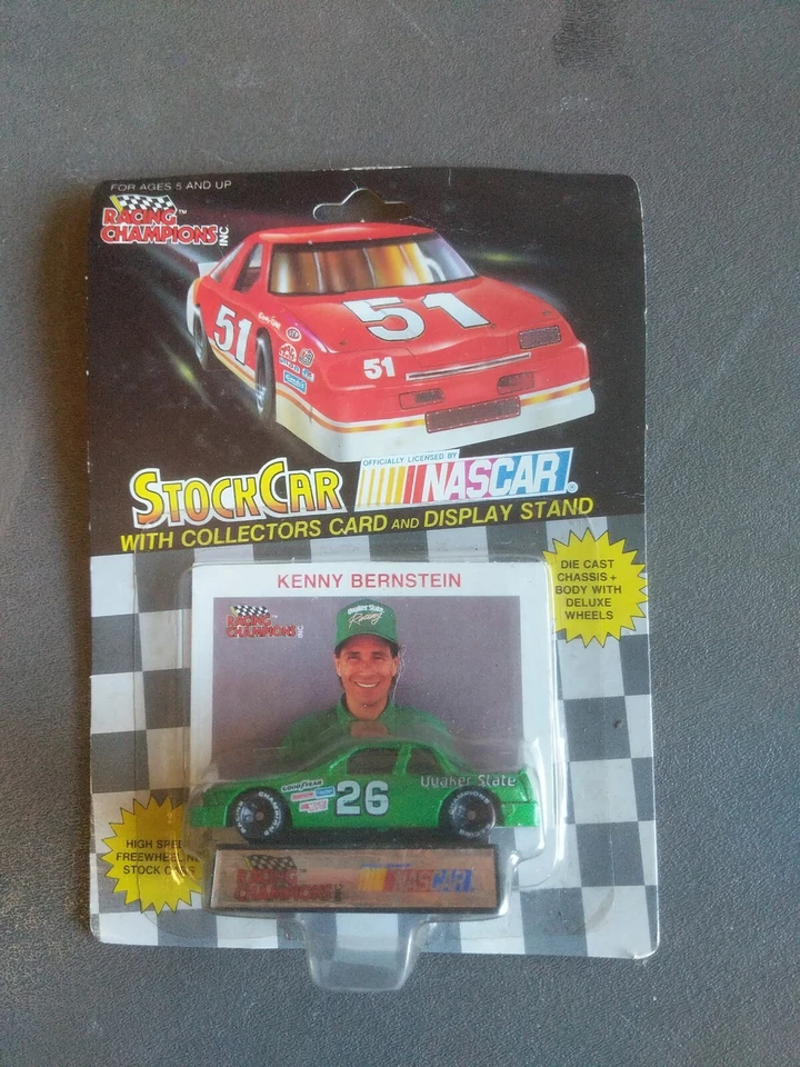 NASCAR 1991 KENNY BERNSTEIN #26 QUAKER STATE 1:64 DIE CAST RACING CHAMPIONS Foto 1 de 2
