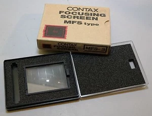 CONTAX 645 Camera MFS-3 Grid Matte Focusing Screen - Picture 1 of 1
