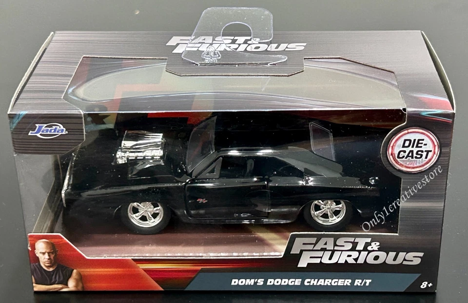 Jada Fast And Furious Dom's Dodge Charger R/T  1:32 - Image 1 of 1