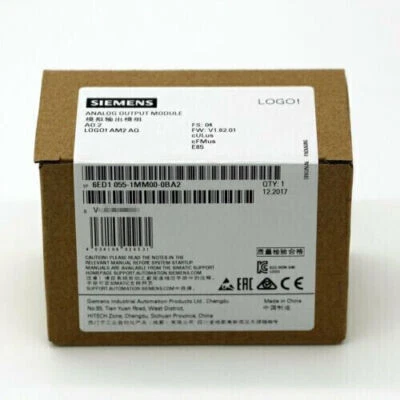 6ED1 055-1MM00-0BA2 NEW SIEMENS 6ED1055-1MM00-0BA2 AM2 AQ Expansion Module - Image 1 of 3