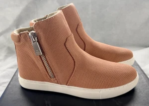 Kenneth Cole NewYork Kiera Perf Tenis Para Mujer 7.5 Rosa Cuero KLS9138NU - Imagen 1 de 10