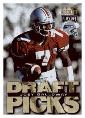 1995 Playoff Absolute   Joey Galloway  RC187 - Image 1 of 2