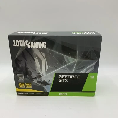 Brand New ZOTAC GeForce GTX 1660 6GB GDDR5 192-bit Gaming Graphics Card - Image 1 of 4