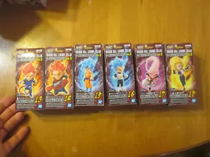 Dragon Ball Z LEGENDS COLLAB MUNDO WCF BANPRESTO VOL 3 SERIE DE ALINEACIÓN COMPLETA 6 - Imagen 1 de 9