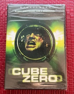 Cube Zero (DVD, 2004) NEW, Sealed - Picture 1 of 2