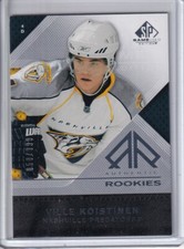  2007-08 SP Game Used #135 Ville Koistinen RC /999 - Nashville Predators