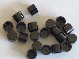 20pcs .100" DIA. Plungers Pushbutton Black for C&K EP and TP Series Switches - Picture 1 of 1