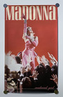 Madonna 1985 Material Girl Original Vintage Poster 22 1/4 x 13