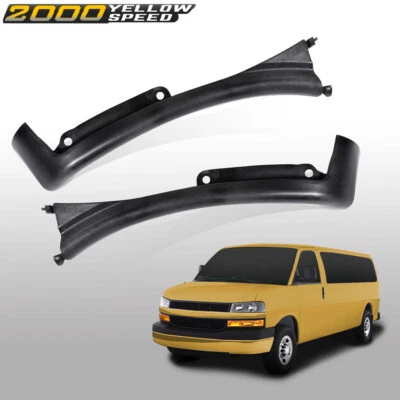 Front Fender Trim Set Fit For 1996-2023 Gmc Savana 3500 2500 96-14 Savana 1500 - Image 1 of 4
