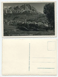 24374 - Cortina - Monte Cristallo - Echtfoto - alte Ansichtskarte - Bild 1 von 1